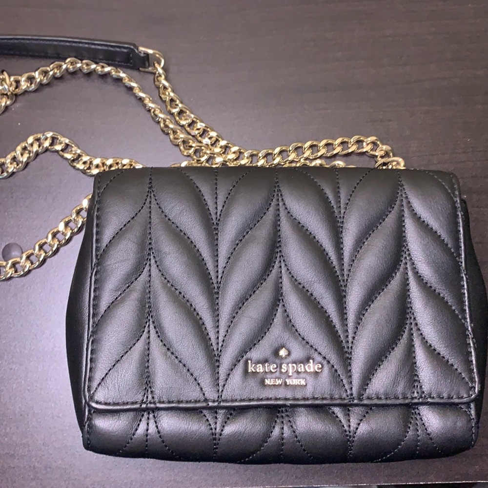 Kate Spade Briar Lane Quilted Leather Emelyn Black
